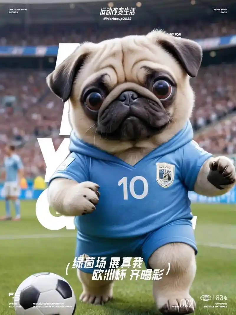 世界杯赛场外快递员小狗走红，足球赛事迎来另类“幸运星”